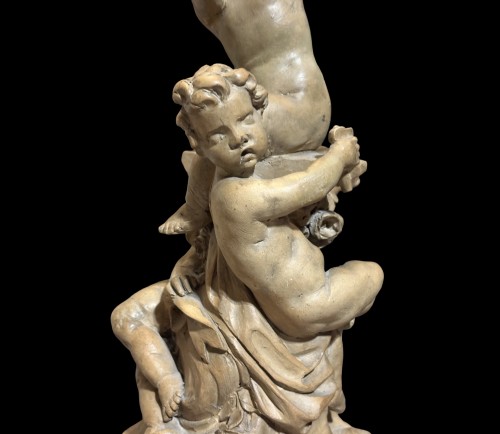 18th century - Giovanni Giuliani (1664-1744) Terracotta Model "Allegory Of Music"