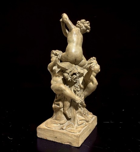 Giovanni Giuliani (1664-1744) Terracotta Model "Allegory Of Music" - Louis XIV