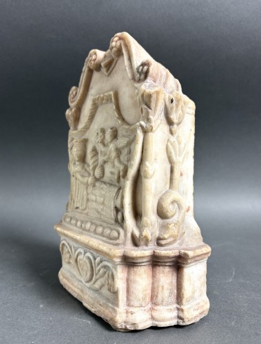 <= 16th century - Candoglia Marble Renaissance Plaque, Lombardy Early 16th Century