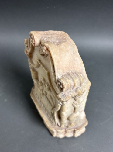 Antiquités - Candoglia Marble Renaissance Plaque, Lombardy Early 16th Century