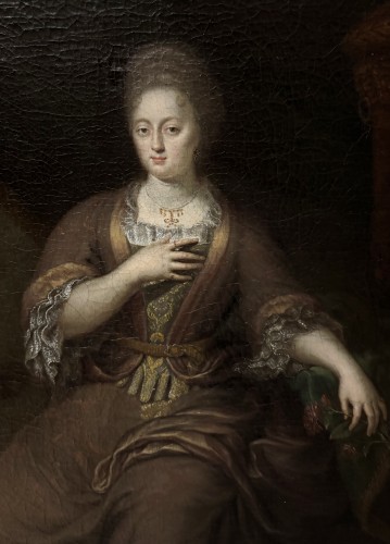Antiquités - Gerard Wigmana (1673-1741) Portrait de dame