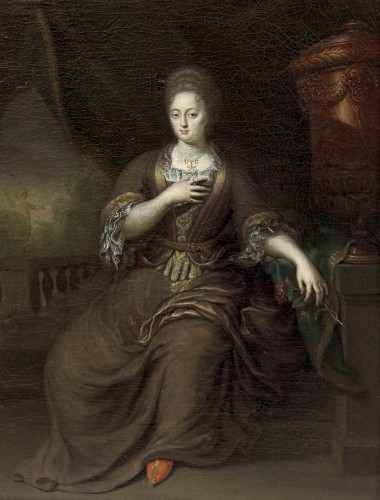 Antiquités - Gerard Wigmana (1673-1741) Portrait de dame