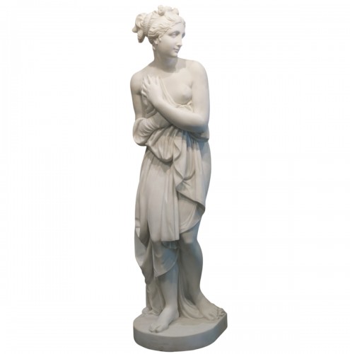 Vénus italique statue en marbre vers 1840