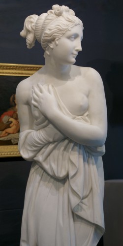 19th century - Venere Italica Marble statue Circa 1840