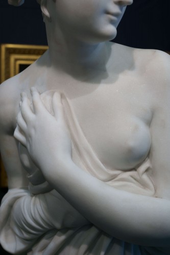 Antiquités - Venere Italica Marble statue Circa 1840