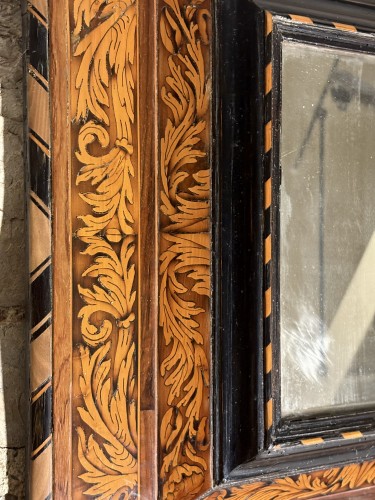 Mirrors, Trumeau  - Louis XIV-era Marquetry Mirror Attributed To Noel Hache (1630–1675)