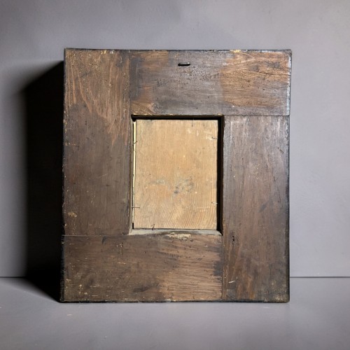 Antiquités - Louis XIV-era Marquetry Mirror Attributed To Noel Hache (1630–1675)
