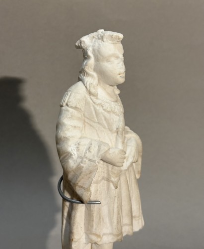 Sculpture  - Saint Sebastian Dressed Renaissance Marble Sculpture