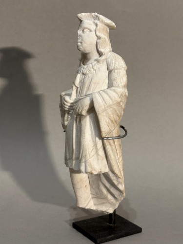 Renaissance - Saint Sebastian Dressed Renaissance Marble Sculpture