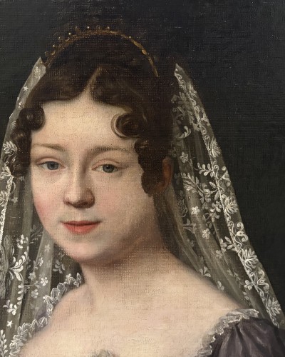 Neoclassical Portrait Empire Period - 