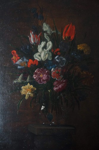Nature Morte cruche de fleurs - Giuseppe Recco (1634-1695)