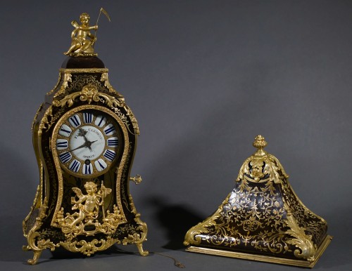 Alcove Cartel Regence period by Clement Fiacre circa 1720 - Horology Style French Regence