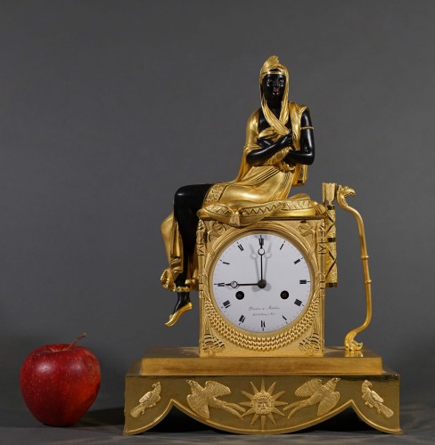 Empire - Empire Blackamoor Mantel Clock