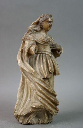 Sculpture Sculpture en Marbre - Albâtre de Malines, XVIIe siècle, Sculpture en ronde-bosse