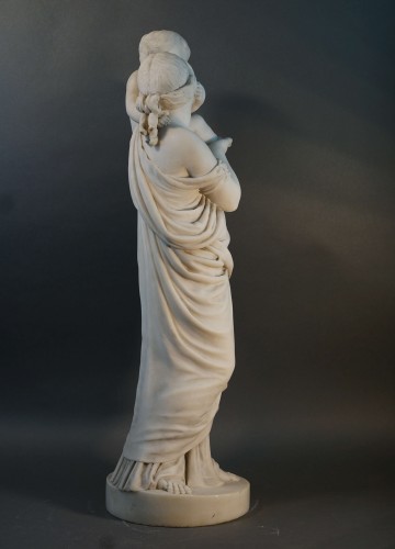 Restauration - Charles X - Sculpture Néoclassique Marbre Jean-Baptiste Boyer