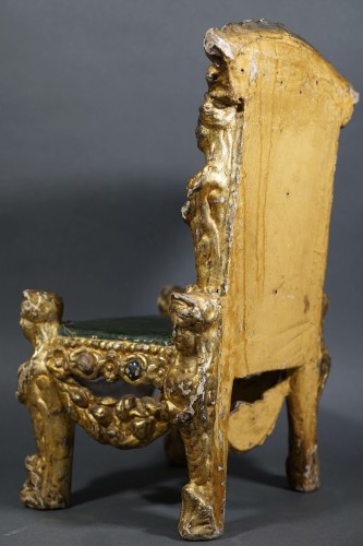 Louis XIV - 17th Italian Baroque  Master&#039;s Throne