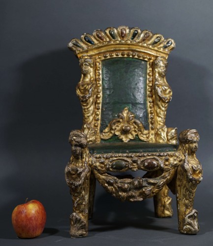Antiquités - 17th Italian Baroque  Master&#039;s Throne