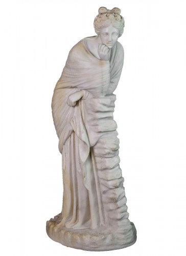 Polymnie, Marble sculpture, Florence around 1830