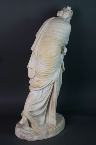 Polymnie, Marble sculpture, Florence around 1830 - Restauration - Charles X