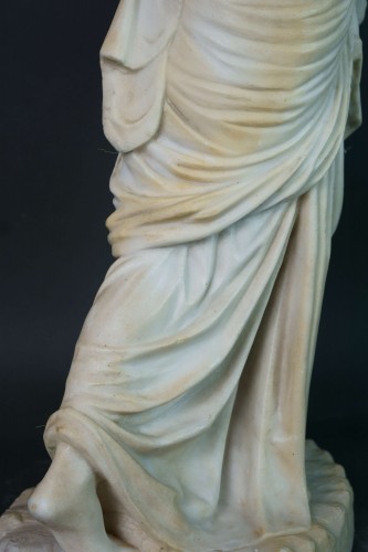 Restauration - Charles X - Polymnie, Marble sculpture, Florence around 1830
