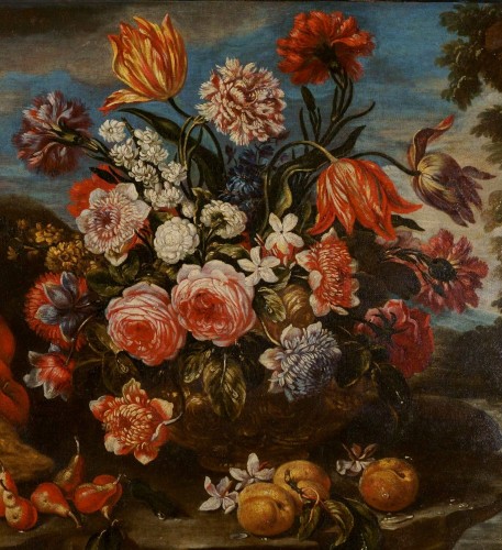 Bartolomeo Bimbi (1648-1730) - Still life - Paintings & Drawings Style Louis XIV