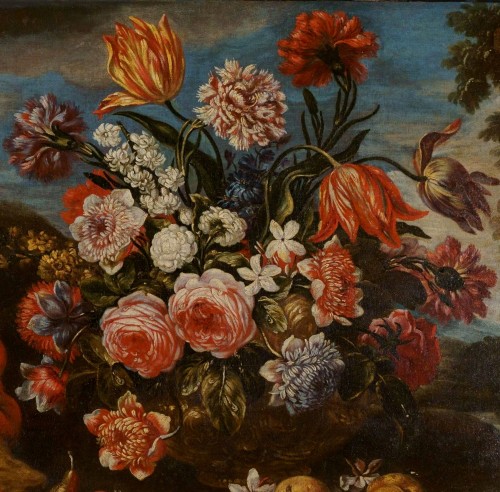 XVIIe siècle - Bartolomeo Bimbi (1648-1730) - Nature morte