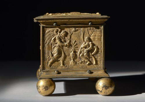  - Coffret en bronze et cuivre doré, Europe centrale, XVIe siècle