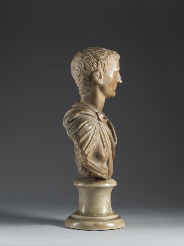Buste de l'empereur Tibère - Sculpture Style 