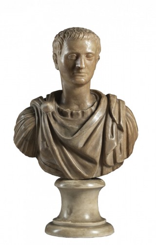 <= 16th century - Bust of the Emperor Tiberius