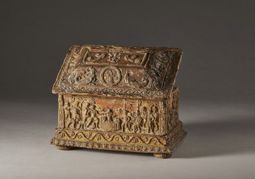 Coffre de la Renaissance dit "a pastiglia" - Objets de Vitrine Style Renaissance