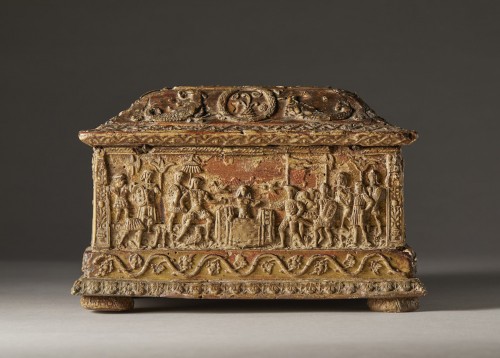 Pastiglia box of the Renaissance - 