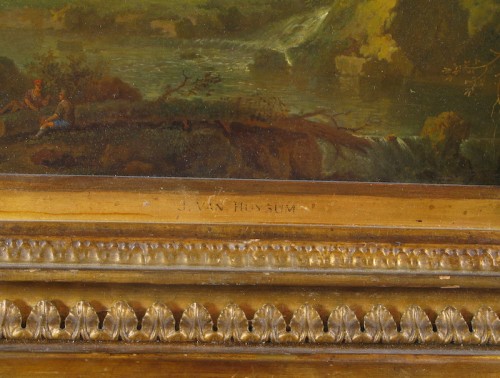 Paysage de campagne romaine, Italie 18e siècle - Antichità Santa Giulia