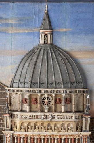 The Colleoni Chapel in Bergamo, model made in 1873 - 1875 - Curiosities Style 