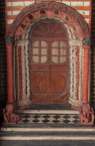 Antiquités - The Colleoni Chapel in Bergamo, model made in 1873 - 1875