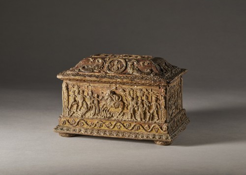 Pastiglia box of the renaissance - Objects of Vertu Style Renaissance