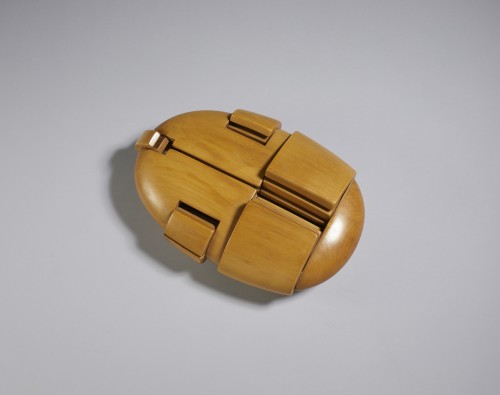 XXe siècle - Piccola Arca en bois de tilleul - Giuseppe Rivadossi (Nave, 1935)