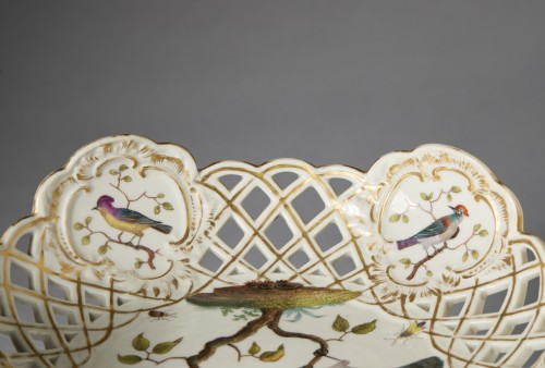  - Porcelain cake stand, Meissen 19th century