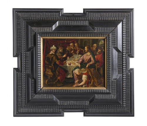 "The Supper at Simon the Pharisee's" Flemish Venetian Early 17th century