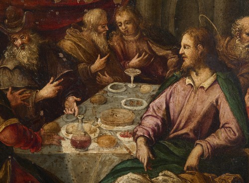 "The Supper at Simon the Pharisee's" Flemish Venetian Early 17th century - 