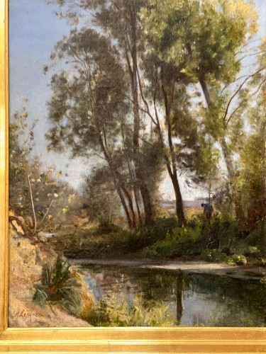 XIXe siècle - Peinture - Stanislas Lépine (1835-1892)