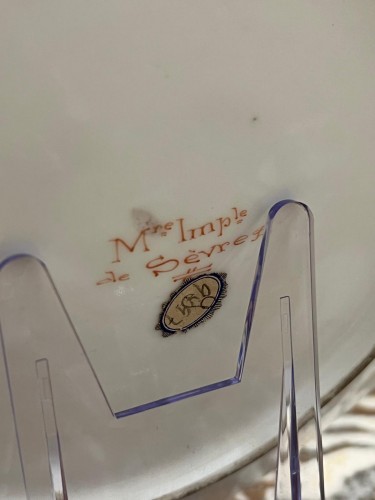 Napoléon III - Twelve Napoleon plates, Imperial Manufactory of Sèvres, 19th century