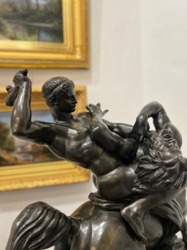 Antoine-Louis BARYE (1796-1875) - Thésée combattant le Centaure Biénor - Napoléon III