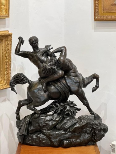 Napoléon III - Antoine-Louis BARYE (1796-1875) - Thésée combattant le Centaure Biénor