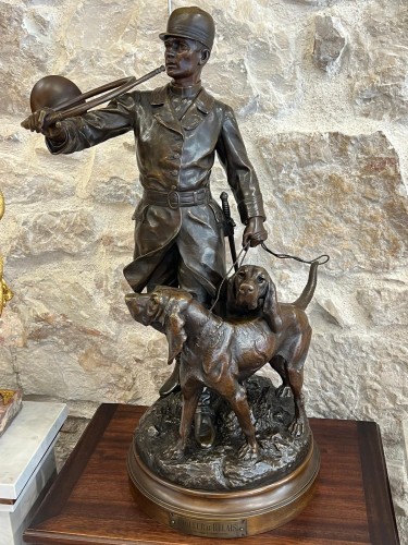 Prosper Lecourtier (1855–1924) et Jules Edmond Masson (1871–1932) - Sculpture Style Napoléon III