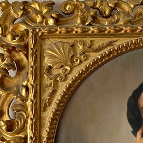 Napoléon III - Portrait of a Woman, signed C. Mussini, 1858