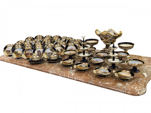 Service en porcelaine de Paris – Lahoche, Escalier de Cristal, vers 1850