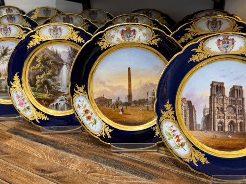 Napoléon III - Service en porcelaine de Paris – Lahoche, Escalier de Cristal, vers 1850