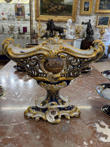 Antiquités - Service en porcelaine de Paris – Lahoche, Escalier de Cristal, vers 1850