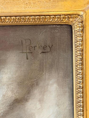 Antiquités - Louis Justin Maurice Perrey (1856-1904), Portrait de jeune femme