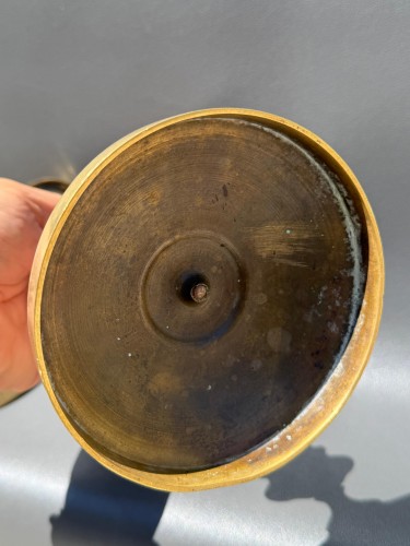 Antiquités - Paire de flambeaux Epoque Restauration 1815-1820